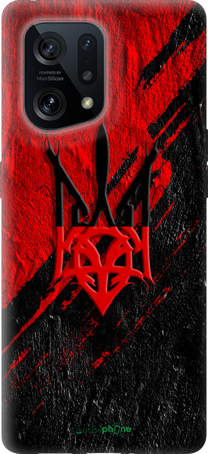 Силиконовый чехол Герб v4 для Oppo Find X5 - 5293u-2602 изображение 