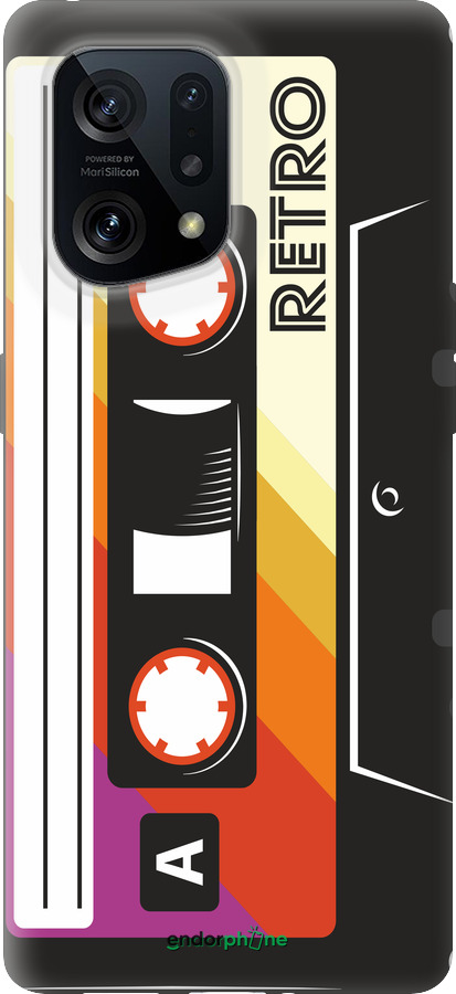 Силиконовый чехол Кассета с90 v4 для Oppo Find X5 - 5532u-2602 изображение 