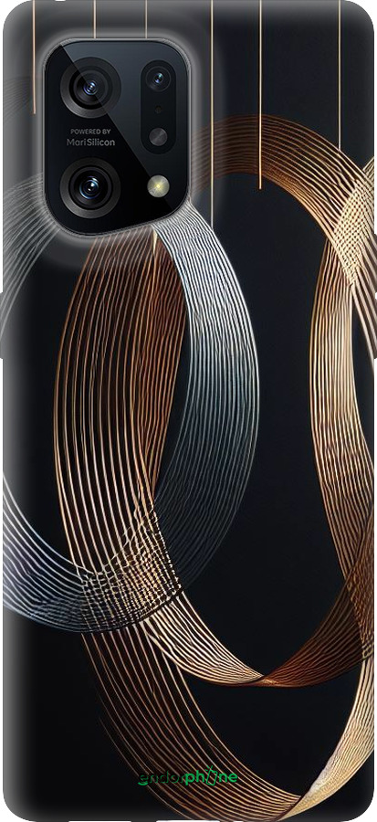 Силіконовий чехол Симфонія для Oppo Find X5 - 5835u-2602 изображение 