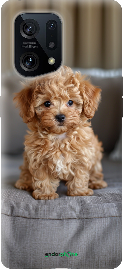 Силиконовый чехол Mini-maltipoo для Oppo Find X5 - 6158u-2602 изображение 