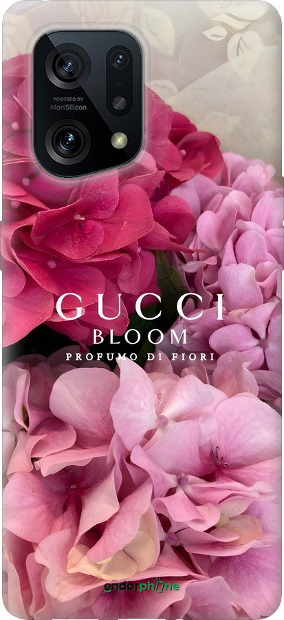 Силиконовый чехол Гучи для Oppo Find X5 - 6341u-2602 изображение 