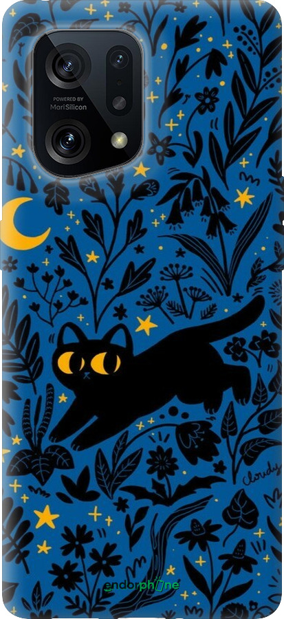 Силиконовый чехол Летняя ночь для Oppo Find X5 - 6472u-2602 изображение 