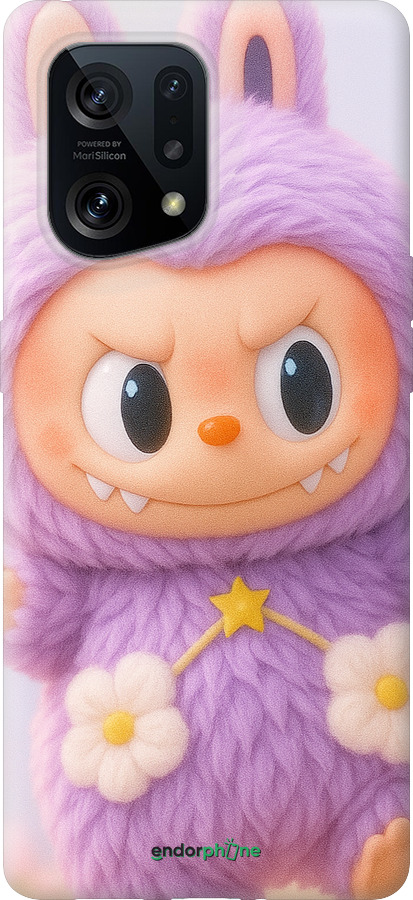 Силиконовый чехол Лабубу для Oppo Find X5 - 6708u-2602 изображение 