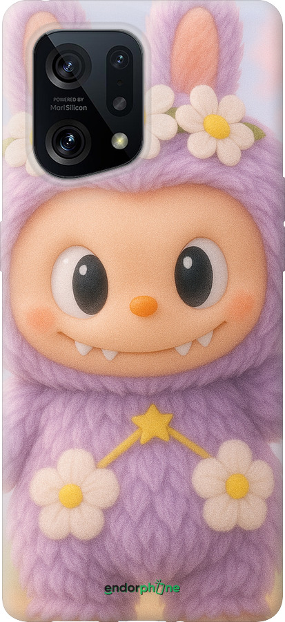 Силиконовый чехол Лабубу 1 для Oppo Find X5 - 6709u-2602 изображение 