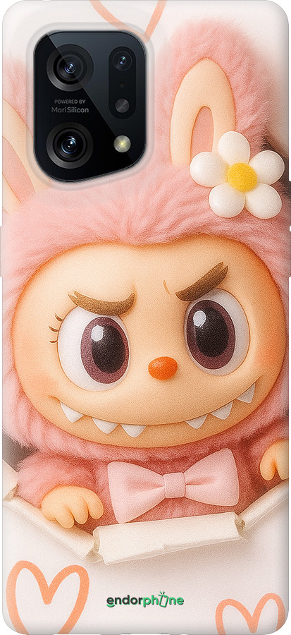 Силиконовый чехол Лабубу 2 для Oppo Find X5 - 6710u-2602 изображение 