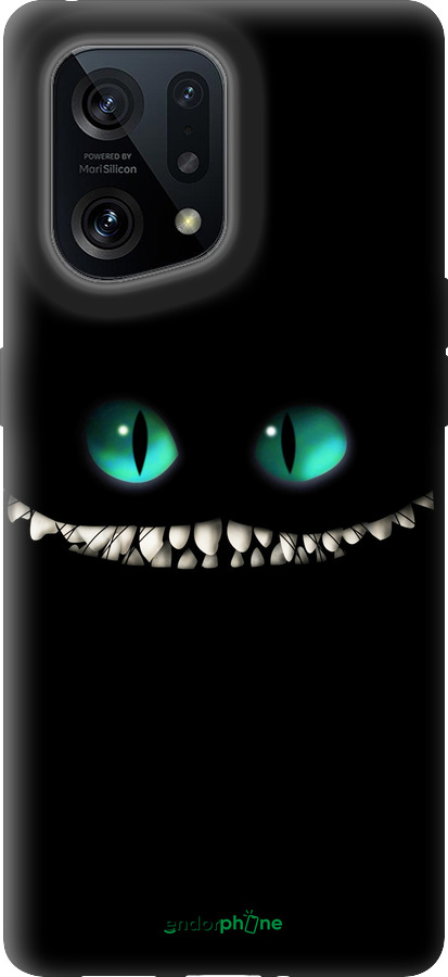 Силиконовый чехол Чеширский кот для Oppo Find X5 - 689u-2602 изображение 