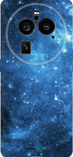 Силиконовый чехол Звёздное небо для Oppo Find X6 Pro - 167u-3041 изображение 