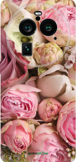 Силиконовый чехол Розы v2 для Oppo Find X6 Pro - 2320u-3041 изображение 