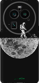 Силиконовый чехол Moon in dark для Oppo Find X6 Pro - 4176u-3041 изображение 