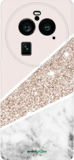 Силіконовий чехол Пастельний мармур для Oppo Find X6 Pro - 4342u-3041 изображение 