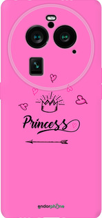 Силиконовый чехол Princess для Oppo Find X6 Pro - 4361u-3041 изображение 