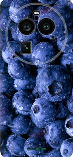 Силиконовый чехол Голубика для Oppo Find X6 Pro - 4459u-3041 изображение 