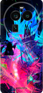 Силиконовый чехол Абстрактный чехол для Oppo Find X6 Pro - 4681u-3041 изображение 