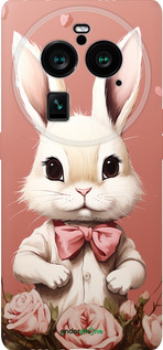 Силиконовый чехол Зайчик для Oppo Find X6 Pro - 5669u-3041 изображение 