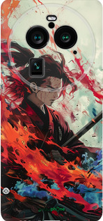 Силиконовый чехол Битва стихий для Oppo Find X6 Pro - 6110u-3041 изображение 