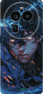 Силиконовый чехол Satoru Gojou для Oppo Find X6 Pro - 6128u-3041 изображение 