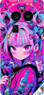 Силіконовий чехол Аніме мілаха для Oppo Find X6 Pro - 6314u-3041 изображение 