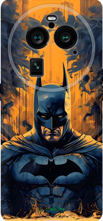 Силиконовый чехол Бэтмен для Oppo Find X6 Pro - 6335u-3041 изображение 