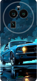 Силиконовый чехол Форд мустанг для Oppo Find X6 Pro - 6374u-3041 изображение 