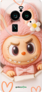 Силиконовый чехол Лабубу 2 для Oppo Find X6 Pro - 6710u-3041 изображение 
