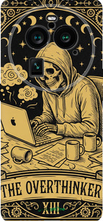 Силиконовый чехол The Overthinker для Oppo Find X6 Pro - 6774u-3041 изображение 