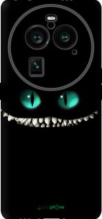 Силіконовий чехол Чеширський кіт для Oppo Find X6 Pro - 689u-3041 изображение 