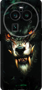 Силиконовый чехол Дьявольский волк для Oppo Find X6 Pro - 833u-3041 изображение 