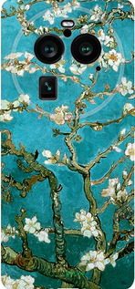 Силиконовый чехол Винсент Ван Гог. Сакура для Oppo Find X6 Pro - 841u-3041 изображение 