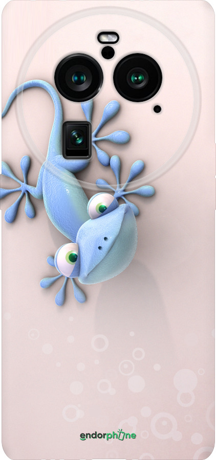 Силиконовый чехол Геккончик для Oppo Find X6 Pro - 1094u-3041 изображение 