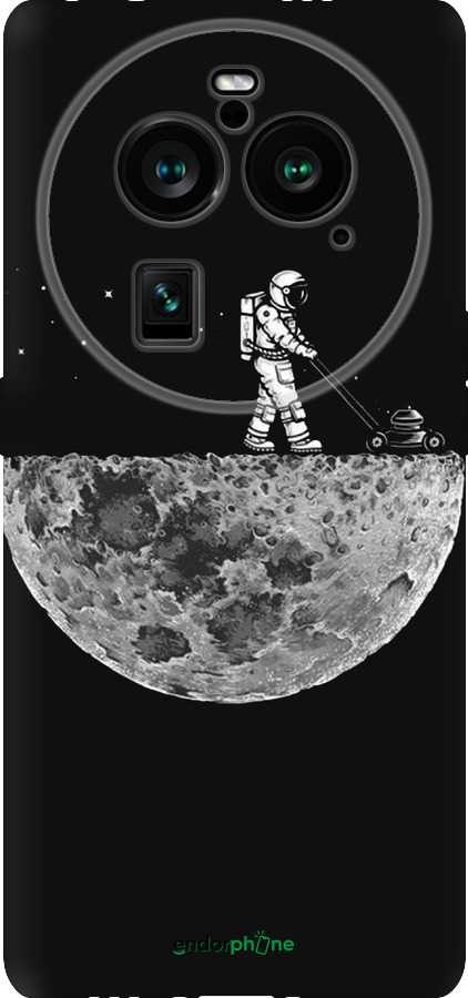 Силиконовый чехол Moon in dark для Oppo Find X6 Pro - 4176u-3041 изображение 