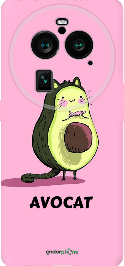 Силиконовый чехол Avocat для Oppo Find X6 Pro - 4270u-3041 изображение 