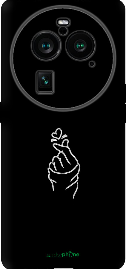 Силиконовый чехол Love You для Oppo Find X6 Pro - 4298u-3041 изображение 