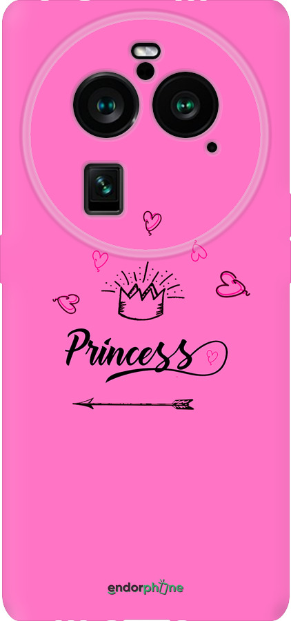 Силиконовый чехол Princess для Oppo Find X6 Pro - 4361u-3041 изображение 