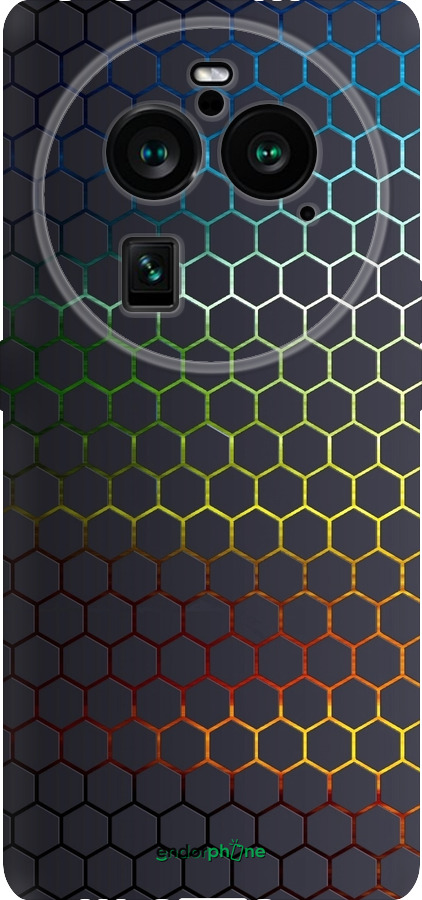 Силіконовий чехол Соти, які переливаються  для Oppo Find X6 Pro - 498u-3041 изображение 