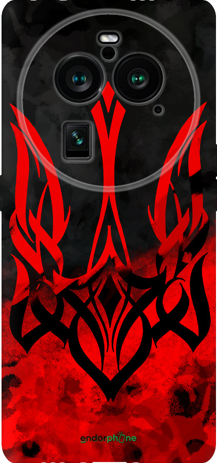 Силіконовий чехол Герб України  для Oppo Find X6 Pro - 5312u-3041 изображение 