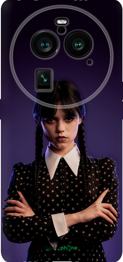 Силиконовый чехол Wednesday v3 для Oppo Find X6 Pro - 5517u-3041 изображение 