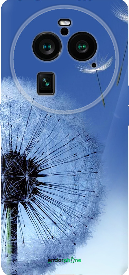 Силиконовый чехол Одуванчик для Oppo Find X6 Pro - 6005u-3041 изображение 