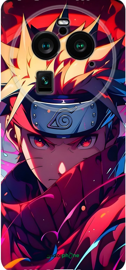 Силиконовый чехол Наруто для Oppo Find X6 Pro - 6274u-3041 изображение 