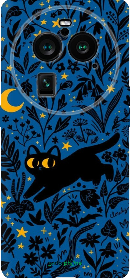 Силиконовый чехол Летняя ночь для Oppo Find X6 Pro - 6472u-3041 изображение 