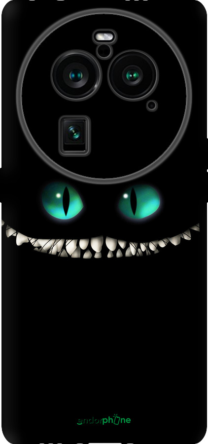 Силіконовий чехол Чеширський кіт для Oppo Find X6 Pro - 689u-3041 изображение 