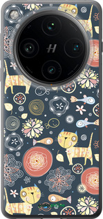 Силіконовий чехол Кошенята v4 для Oppo Find X8 Pro - 1224u-3872 изображение 