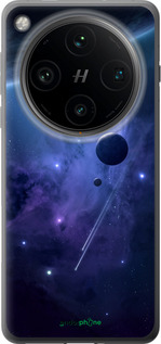 Силиконовый чехол Планеты в синем космосе для Oppo Find X8 Pro - 171u-3872 изображение 