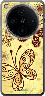 Силиконовый чехол Красивые бабочки для Oppo Find X8 Pro - 4170u-3872 изображение 