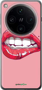 Силиконовый чехол Sexy lips для Oppo Find X8 Pro - 4174u-3872 изображение 