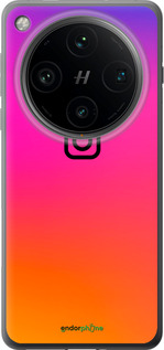 Силиконовый чехол Instagram для Oppo Find X8 Pro - 4273u-3872 изображение 