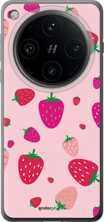 Силиконовый чехол Клубнички для Oppo Find X8 Pro - 4332u-3872 изображение 