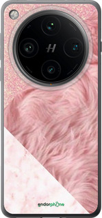 Силиконовый чехол Розовые текстуры для Oppo Find X8 Pro - 4343u-3872 изображение 