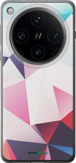 Силиконовый чехол Геометрия 3 для Oppo Find X8 Pro - 4415u-3872 изображение 