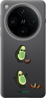 Силіконовий чехол Авокадо 1 для Oppo Find X8 Pro - 4857u-3872 изображение 