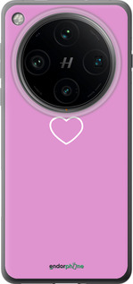 Силиконовый чехол Сердце 2 для Oppo Find X8 Pro - 4863u-3872 изображение 
